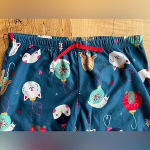 Girl’s Animal Ornament Pajama Pant